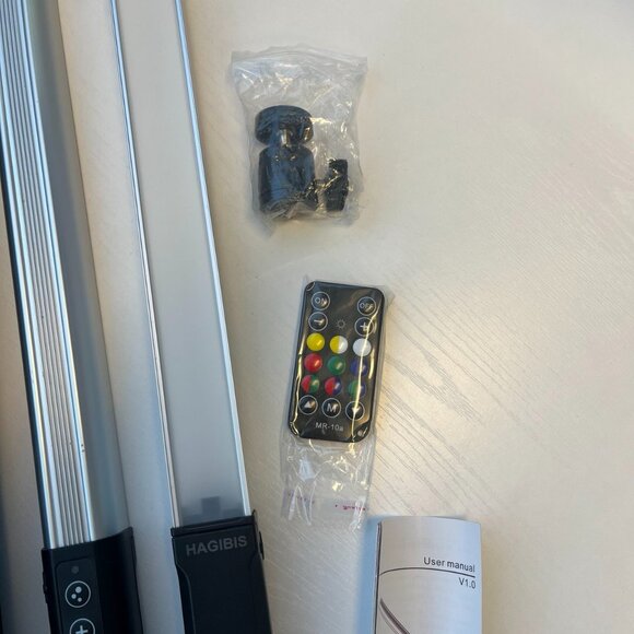 Hagibis RGB Handheld Photography Light LED Video Light Wand 9 Colors,with Built- - Picture 5 of 9